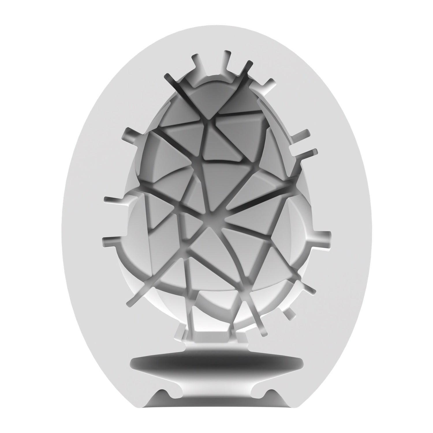 Satisfyer Masturbator Egg - Crunchy - White by Satisfyer Satisfyer Masturbator Egg - Crunchy - White by Satisfyer