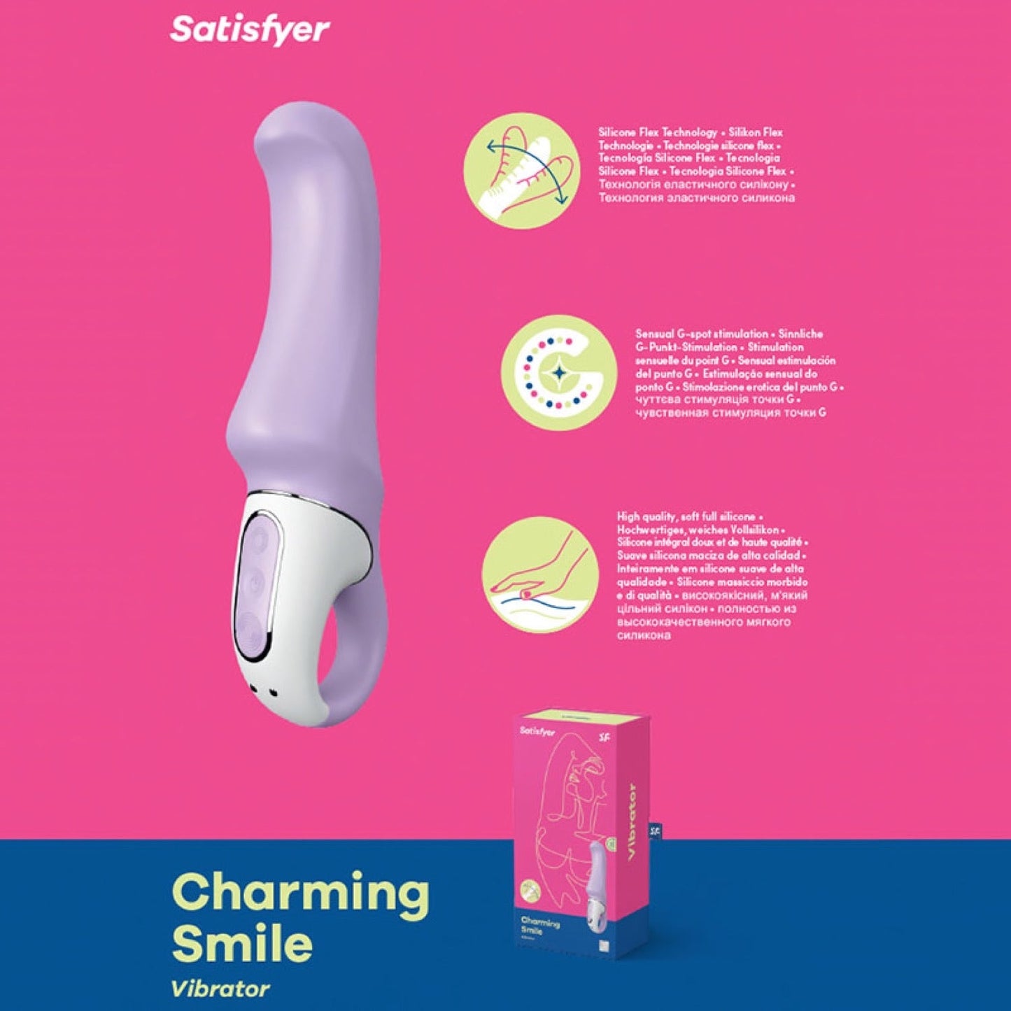 Vibes - Charming Smile - Purple