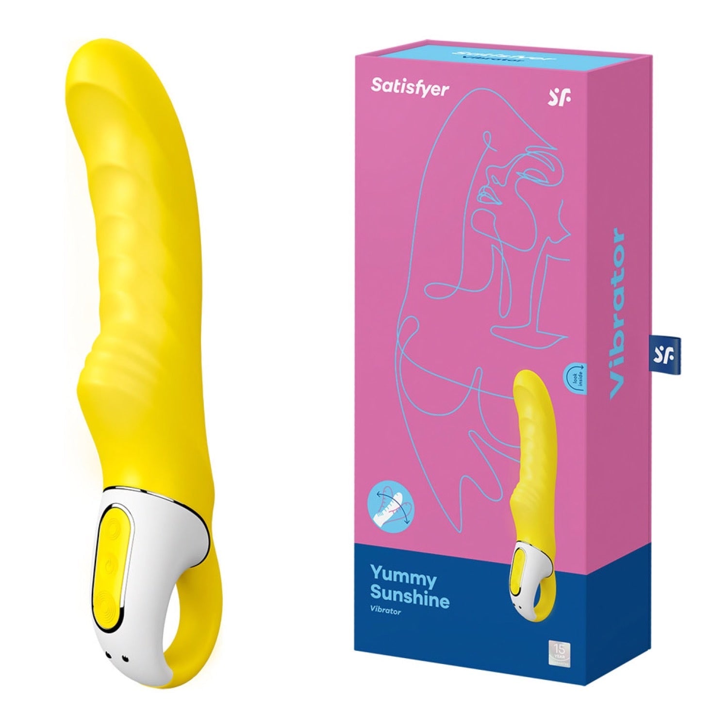संतुष्ट करनेवाला वाइब्स - स्वादिष्ट धूप - पीला by Satisfyer संतुष्ट करनेवाला वाइब्स - स्वादिष्ट धूप - पीला by Satisfyer