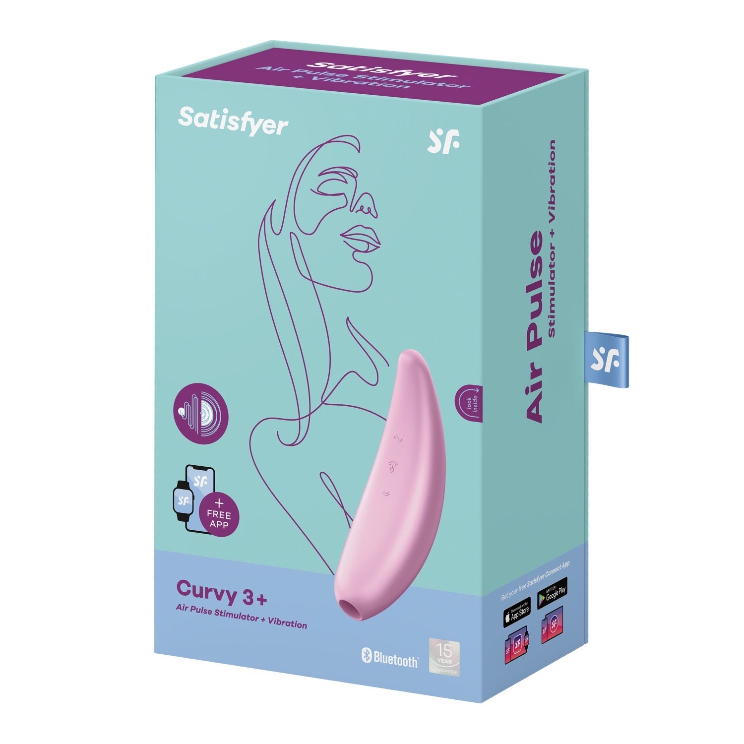 Satisfyer Curvy 3+ - Pink by Satisfyer