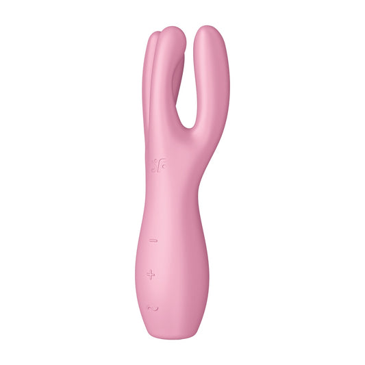 Satisfyer संतुष्ट करनेवाला त्रिगुट 3 - गुलाबी