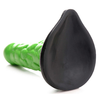 Radioactive Reptile Thick Scaly Silicone 7.5" Dildo