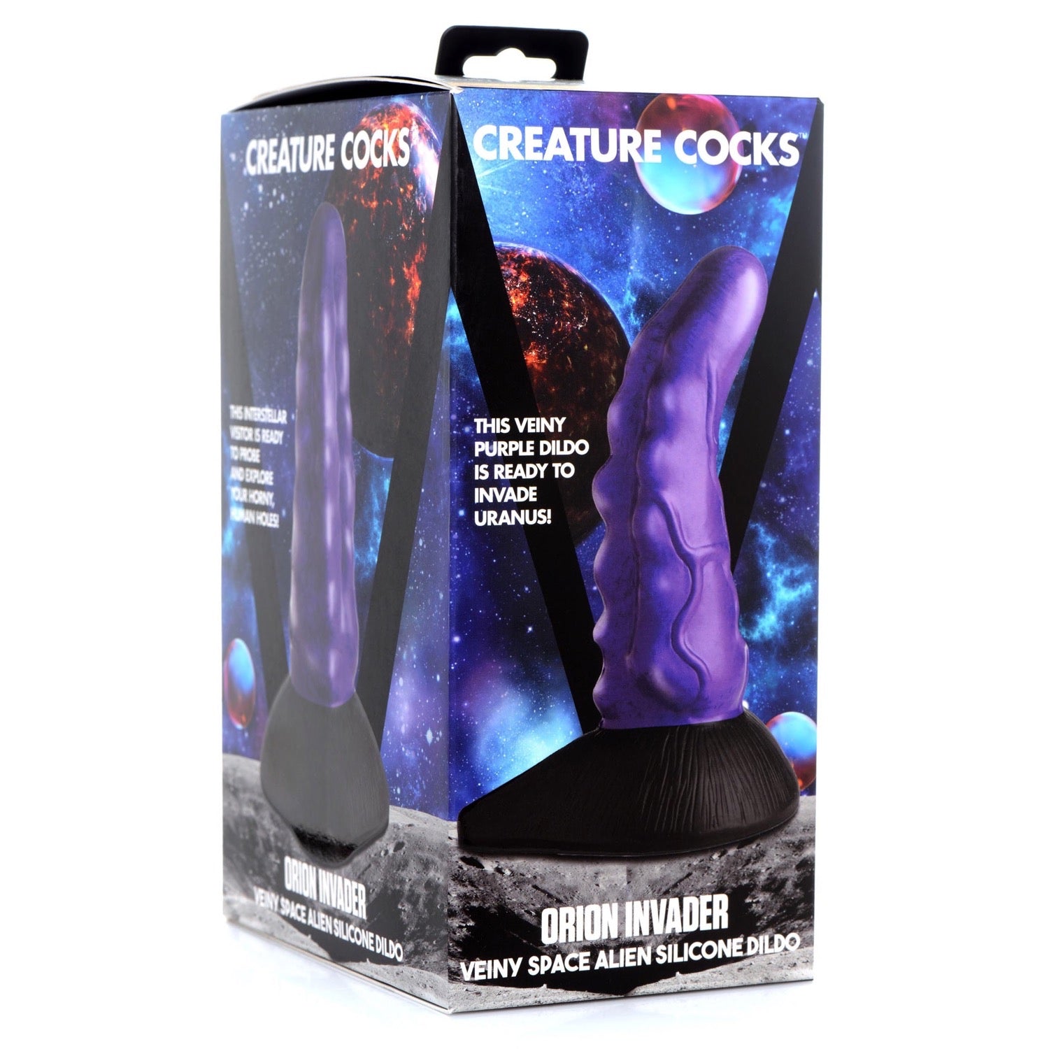 Creature Cocks Orion Invader Veiny Space Alien Silicone 7.2&quot; Dildo by XR Brands