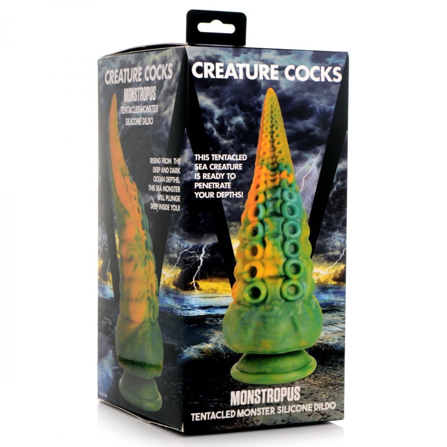 Creature Cocks Monstropus Tentacled Monster Silicone 8.5&quot; Dildo by XR Brands