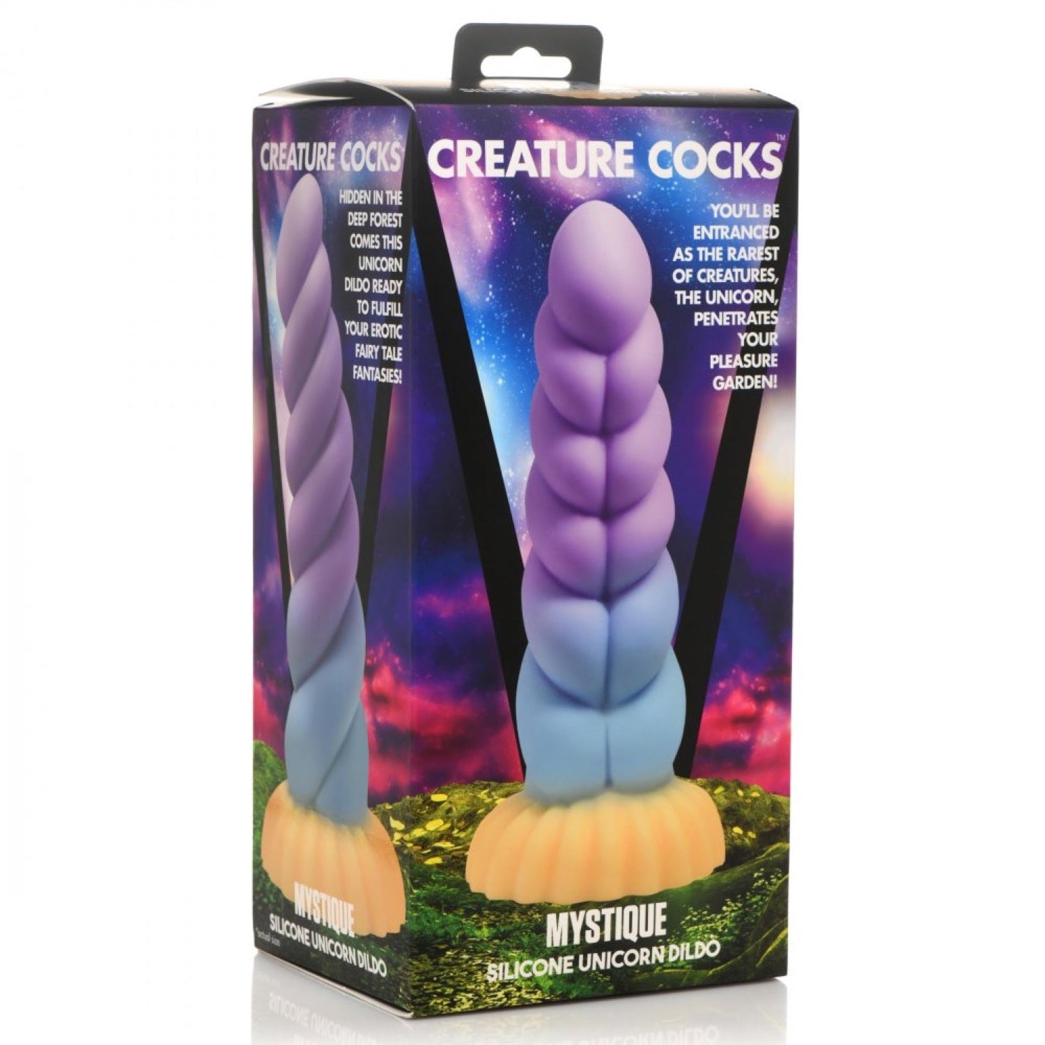 Creature Cocks Mystique Silicone Unicorn 8.3&quot; Dildo by XR Brands