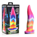 ["Fantasy","Suction Cup"]Unicorn Kiss Silicone 8.4" Dildo