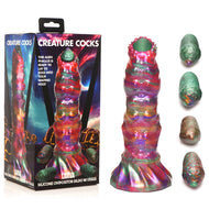 ["Fantasy","Ovipositor","Suction Cup"]Larva Silicone Ovipositor 9" Dildo