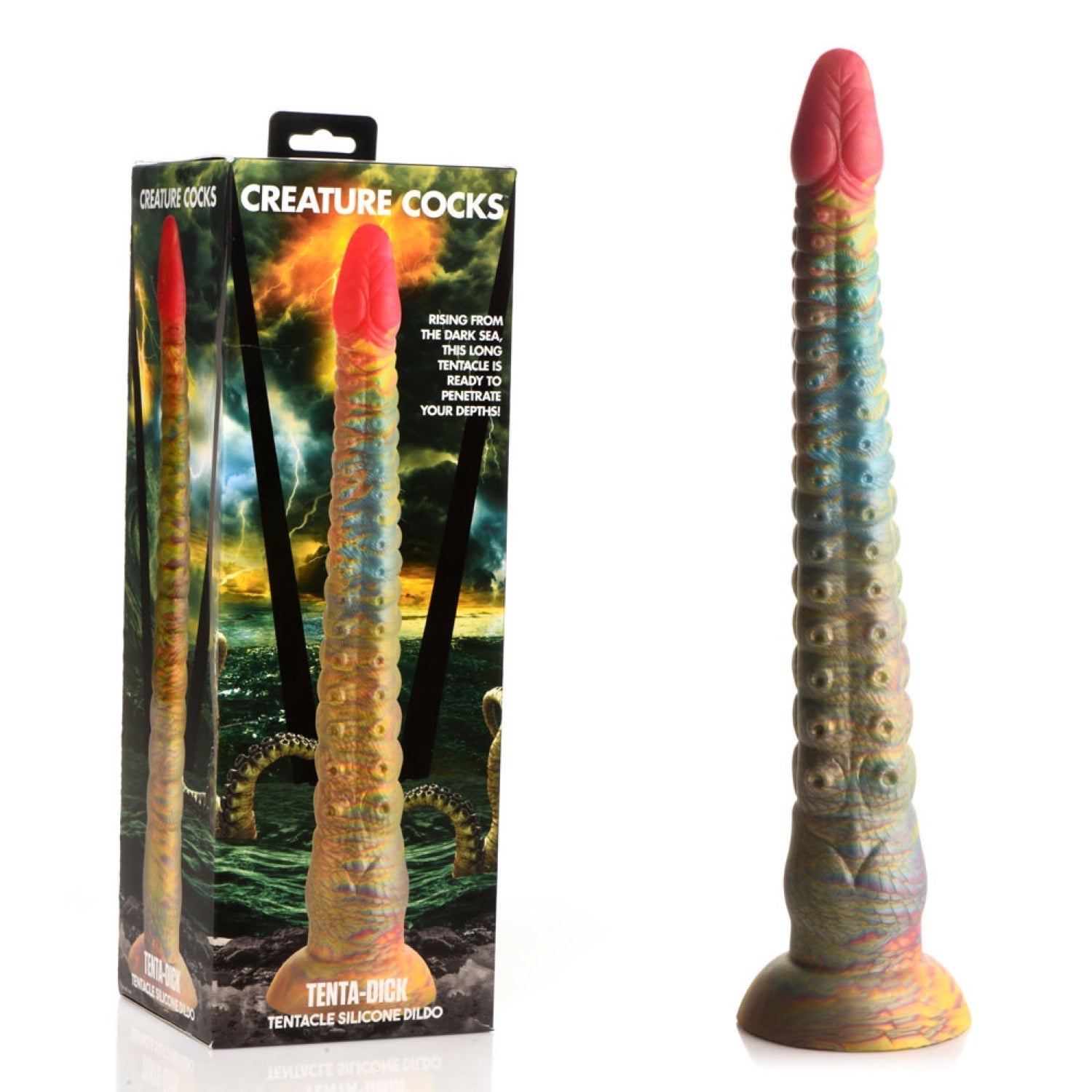 Creature Cocks Tenta-Dick Silicone 12.6&quot; Dildo by XR Brands