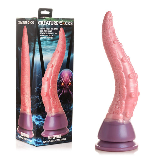 XR Brands Creature Cocks Octoprobe Silicone 12.2&quot; Dildo