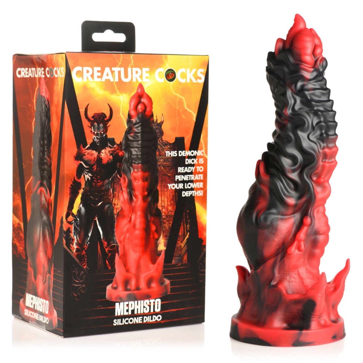 Creature Cocks Mephisto Silicone 7.3&quot; Dildo by XR Brands