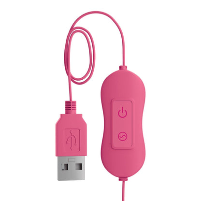 我的天啊！ Bullets #Cute - 粉色 USB 供电兔子子弹头
