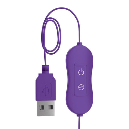 OMG! Bullets #Happy - Purple USB Powered Bullet