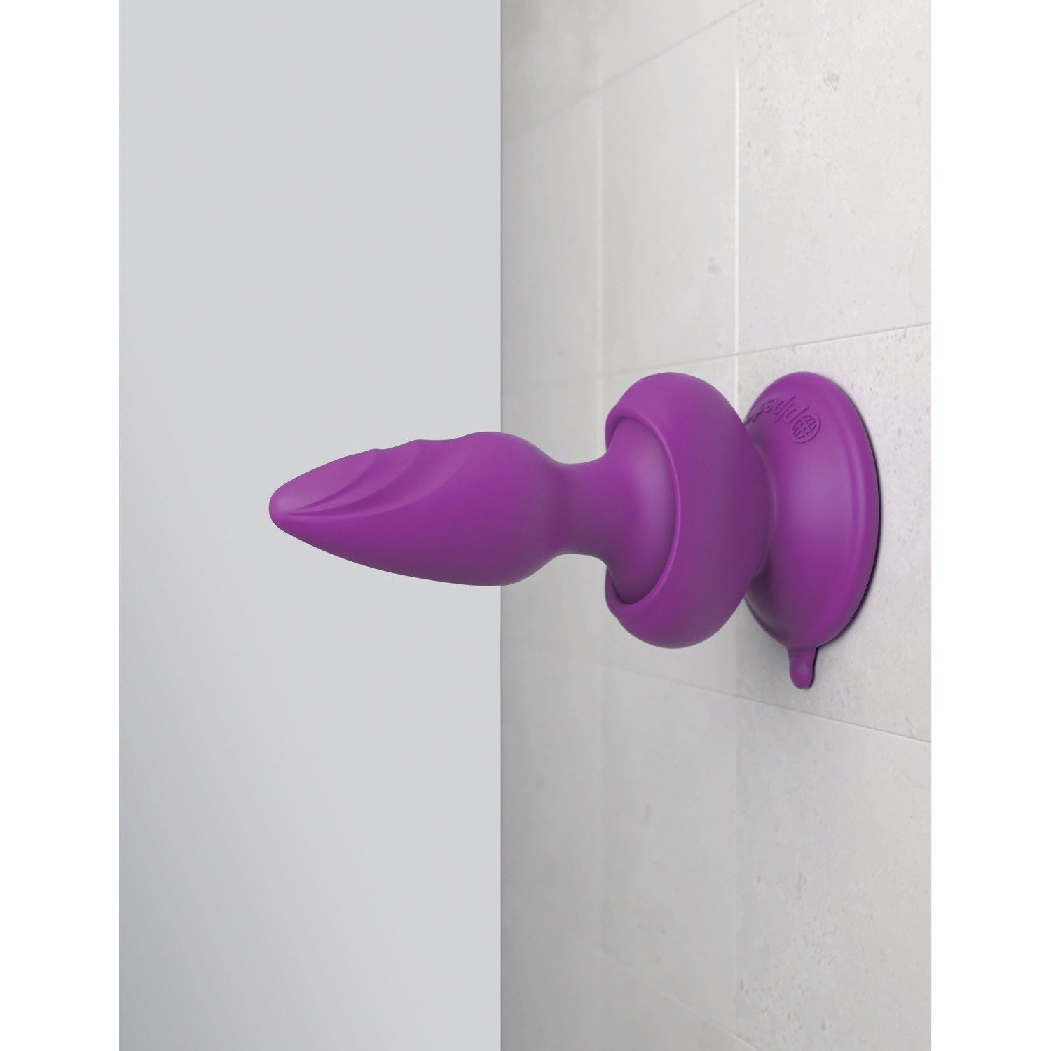 3Some Wall Banger Plug - Purple USB Rechargeable Vibrating Butt Plug with Wireless Remote by Pipedream