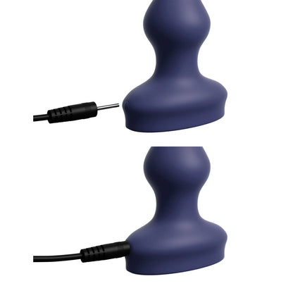 Wall Banger P-Spot - 蓝色 USB 可充电振动前列腺按摩器，带遥控器
