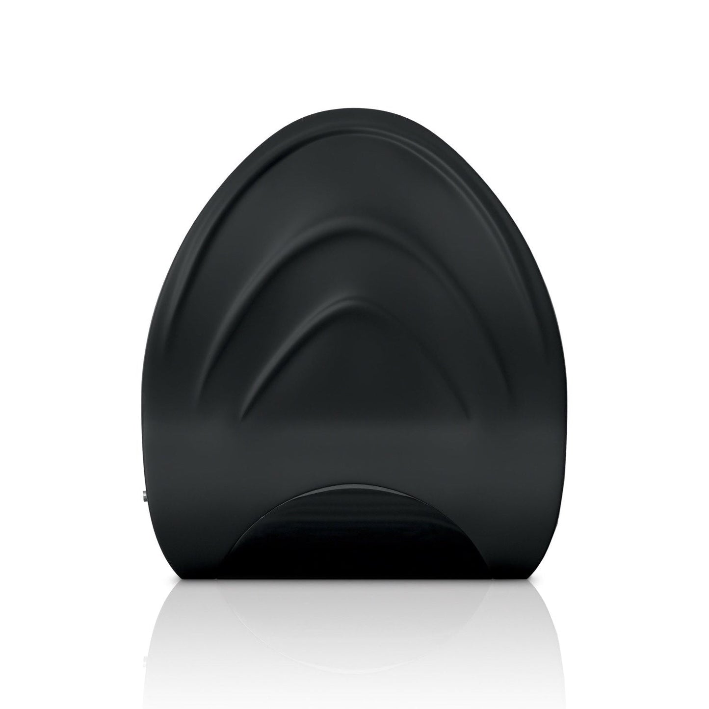 Vibrating Silicone Edging Trainer - Black USB Rechargeable Masturbator