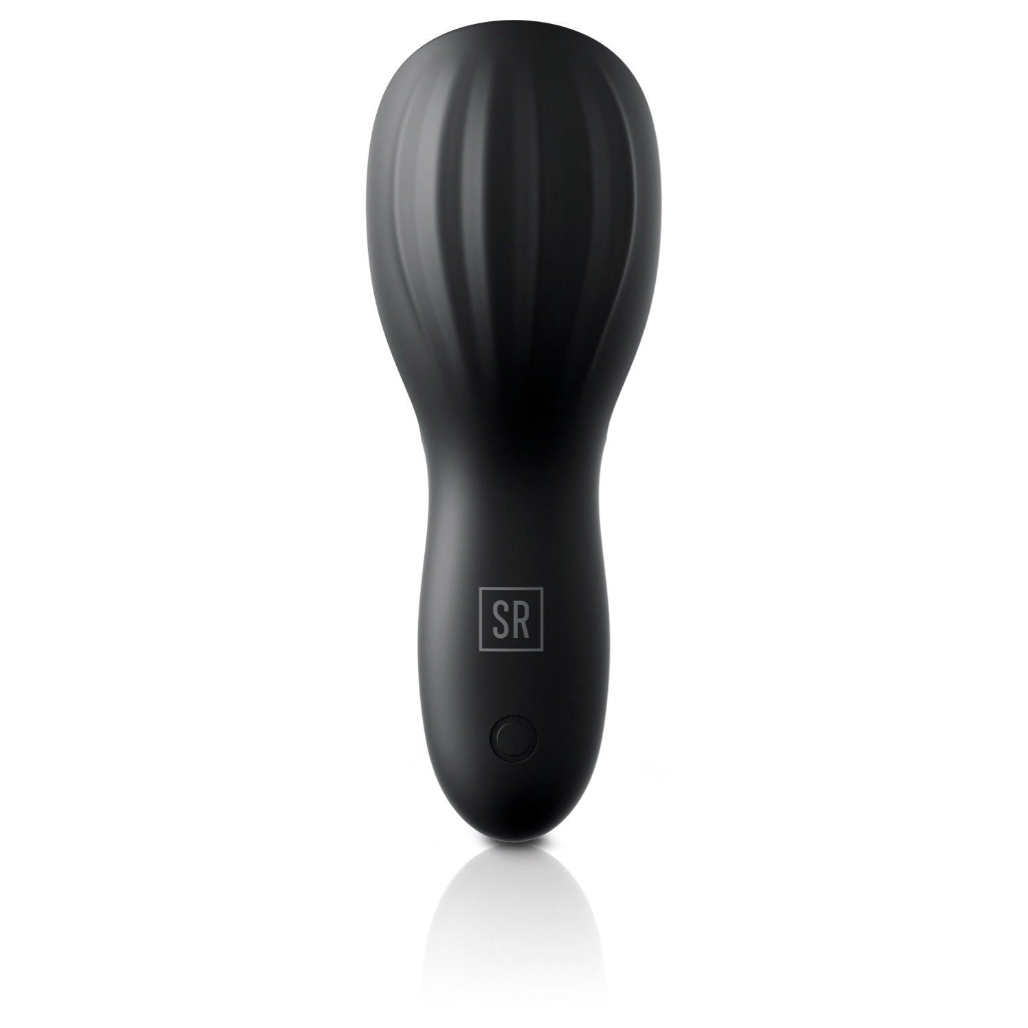 Sir Richards Beginner Silicone Cock Teaser - Black USB Rechargeable Masturbator by Pipedream