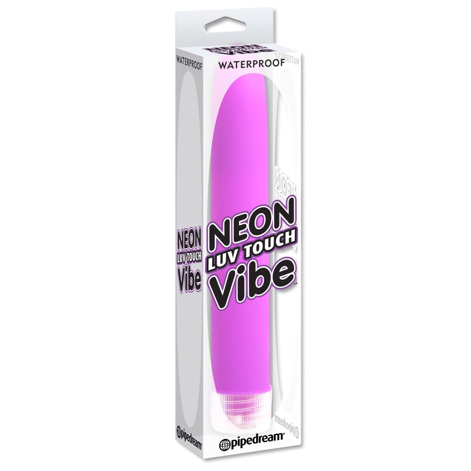 爱触摸 Neon Vibe - 紫色 15.25 厘米（6 英寸）振动器 by Pipedream