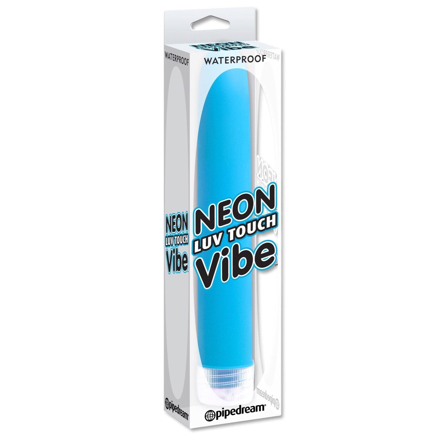 爱触摸 Neon Vibe - 蓝色 15.25 厘米（6 英寸）振动器 by Pipedream