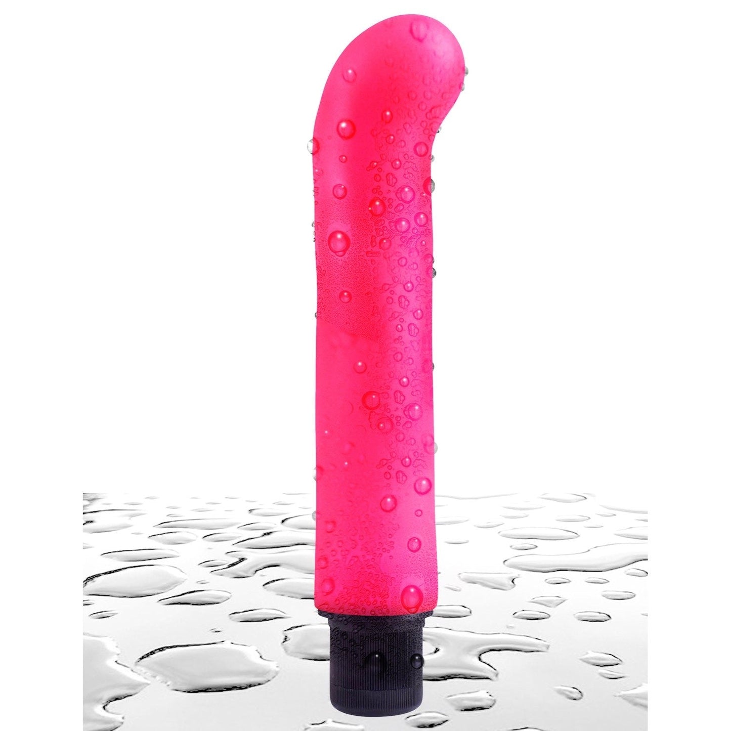 Neon XL G-Spot Softees - 粉色 25.4 厘米（10 英寸）振动器