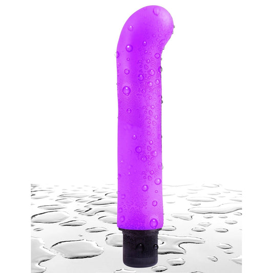 Pipedream 爱触摸 Neon XL G-Spot Softees - 紫色 25.4 厘米（10 英寸）振动器