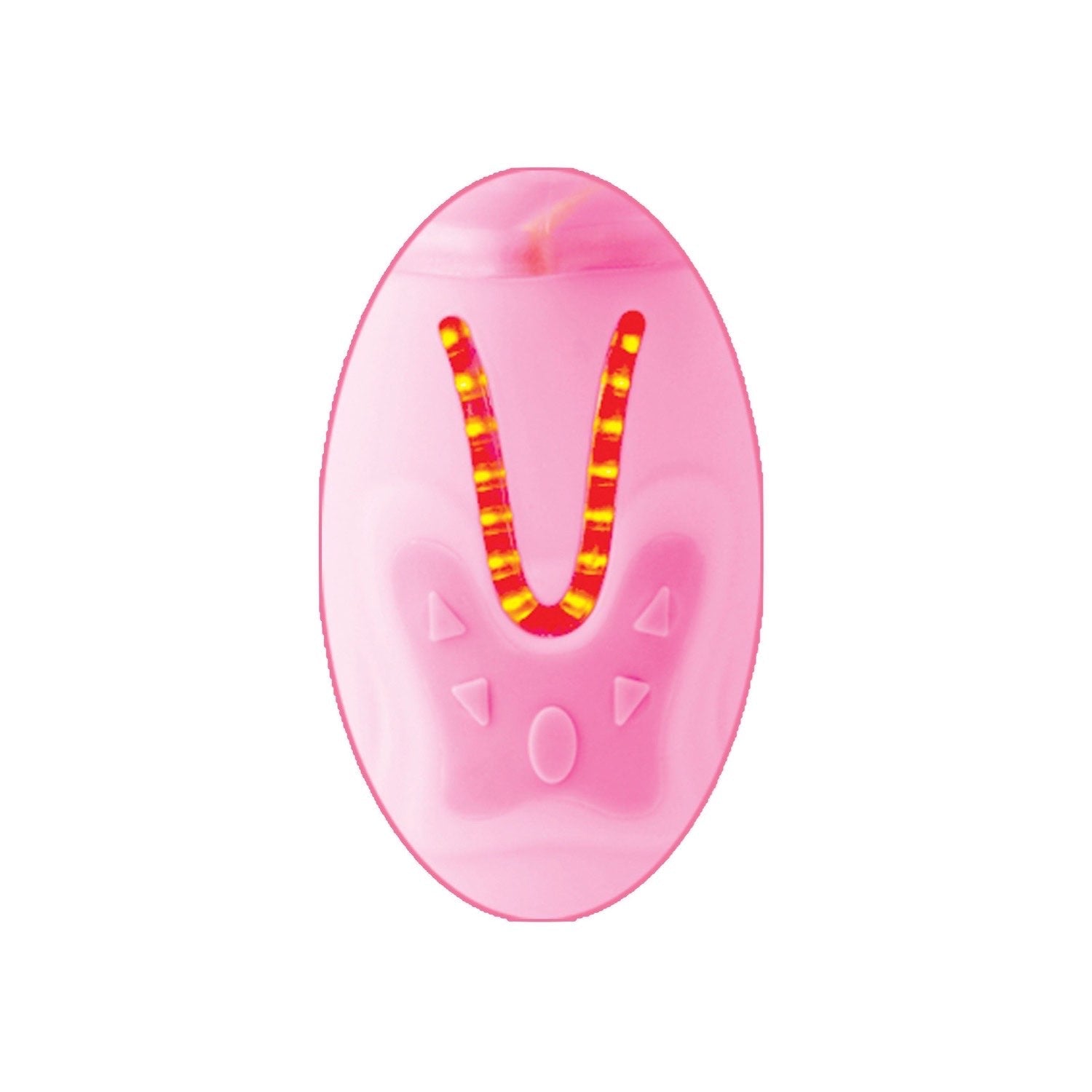  Remote Control Thrusting Rabbit Pearl - Pink 10.25&quot; Pearl Vibrator with Rabbit Clit Stimulator by Pipedream