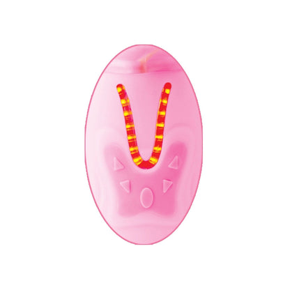 Remote Control Thrusting Rabbit Pearl - Pink 10.25" Pearl Vibrator with Rabbit Clit Stimulator