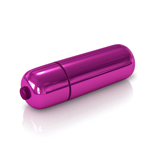 Pipedream 经典 Pocket Bullet - 金属粉色 5.6 厘米子弹头