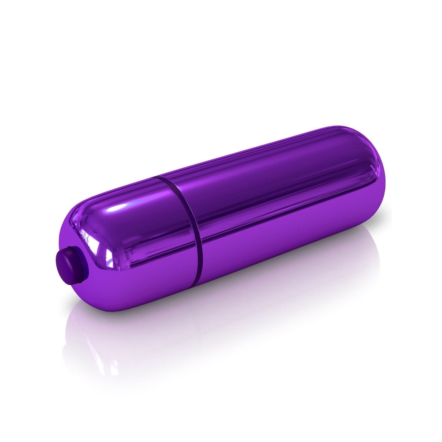 经典 Pocket Bullet - 金属紫色 5.6 厘米子弹头 by Pipedream