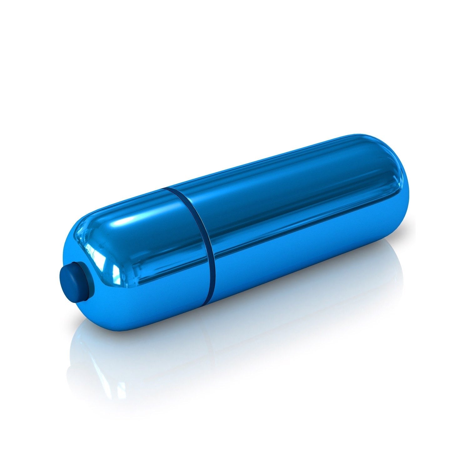 Classix Pocket Bullet - Metallic Blue 5.6 cm Bullet by Pipedream
