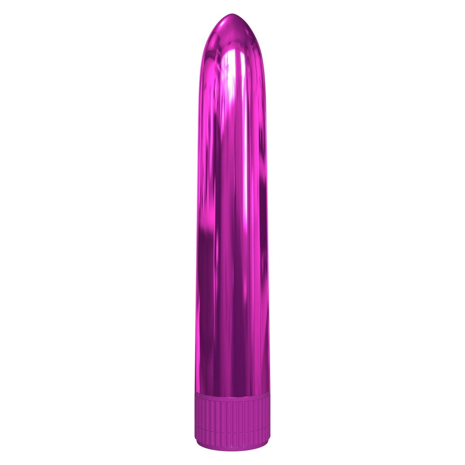 经典 Rocket Vibe - 金属粉色 17.8 厘米（7 英寸）振动器 by Pipedream