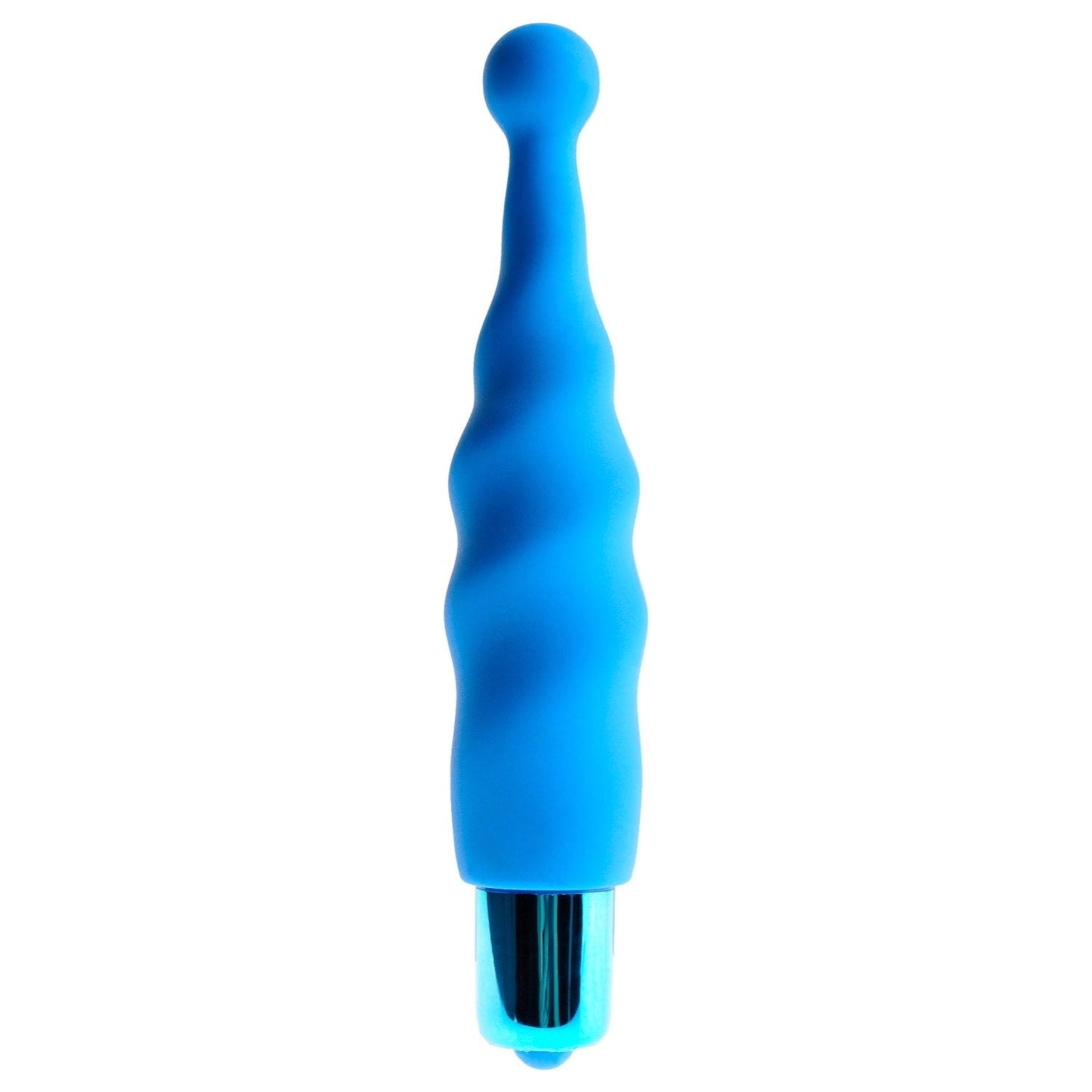 Silicone Fun Vibe - Blue 14 cm (5.5") Stimulator