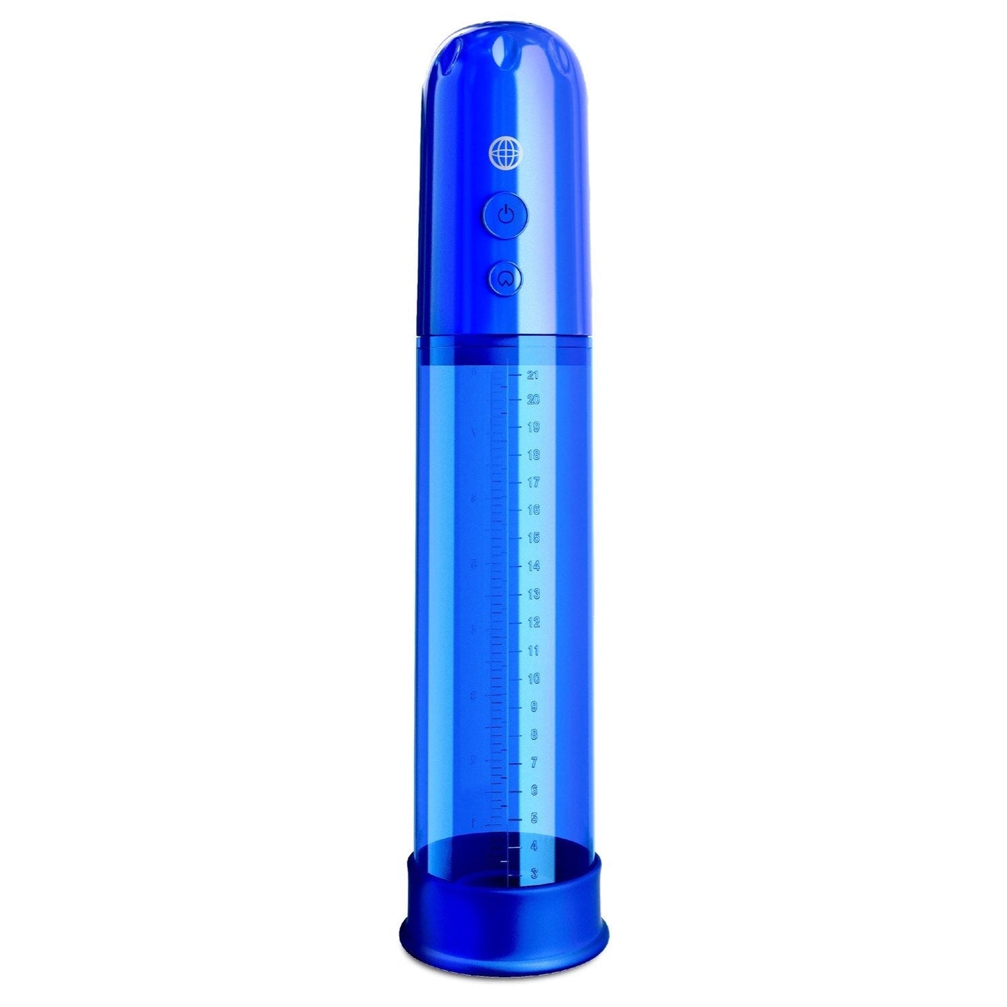 Auto-Vac Power Pump - Blue Powered Penis Pump