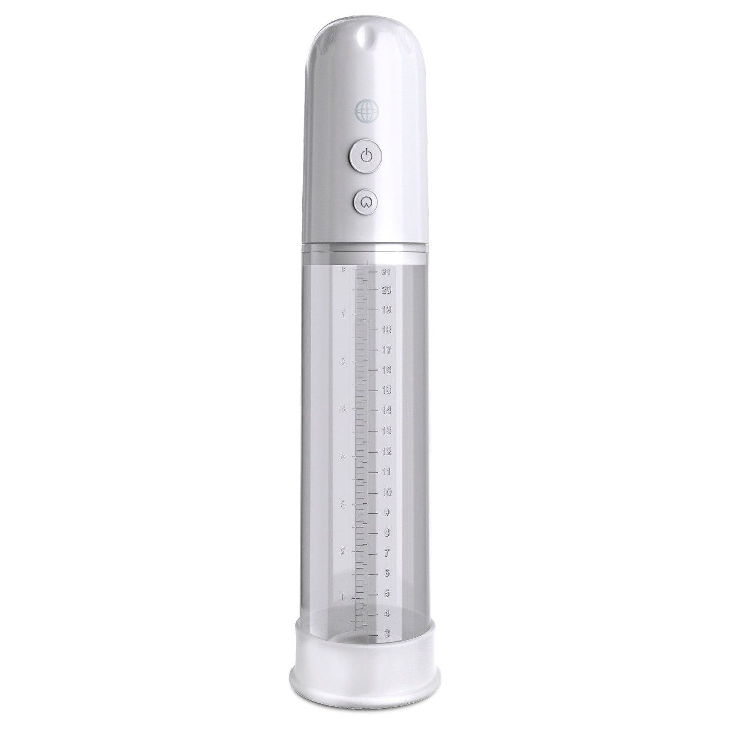 Auto-Vac Power Pump - White Powered Penis Pump