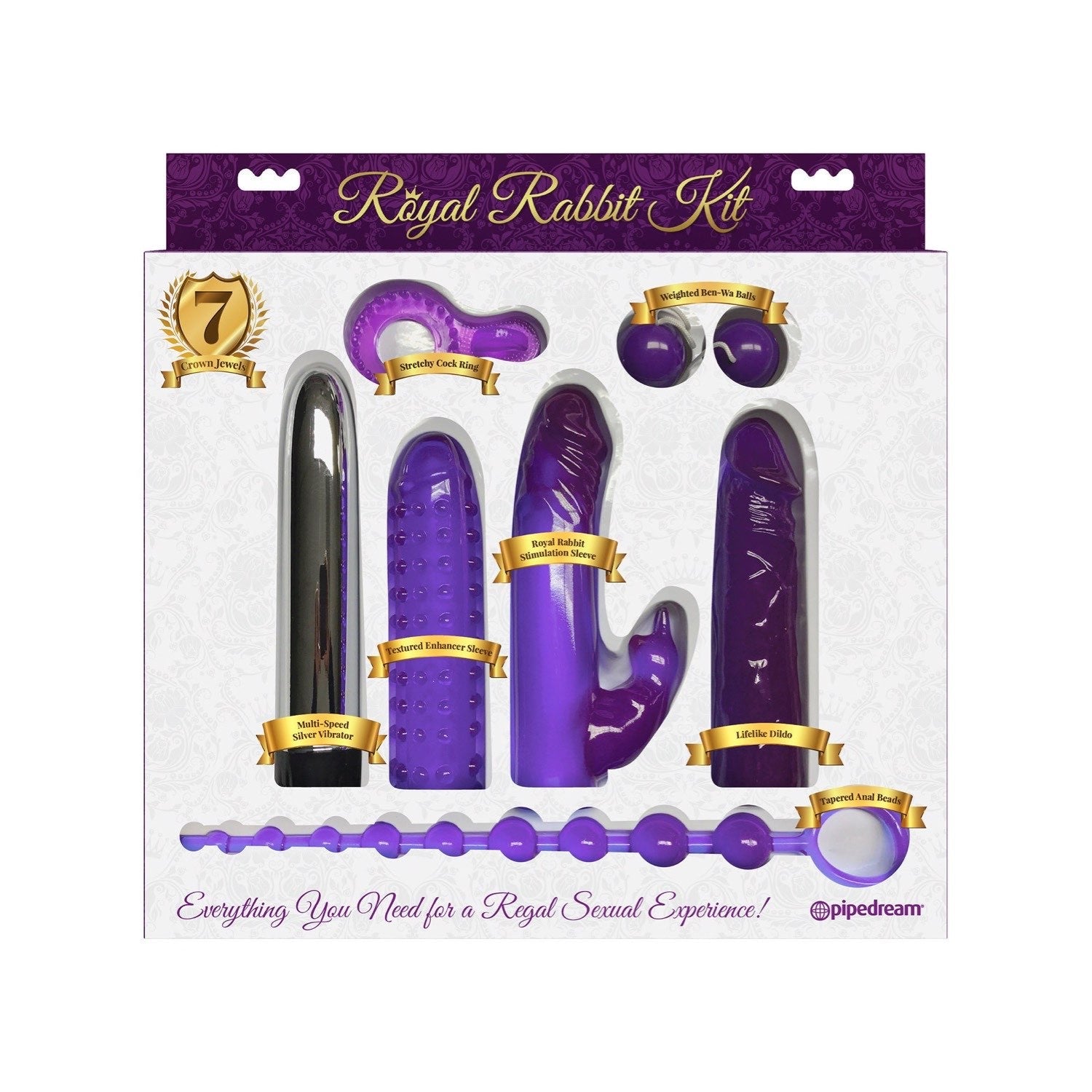  Royal Rabbit Kit - 7 Piece Kit by Pipedream