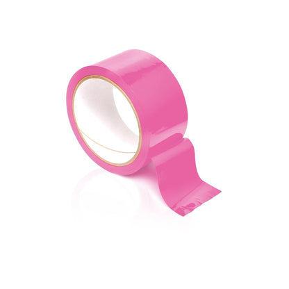 Pleasure Tape - Pink Bondage Tape - 10 m Length