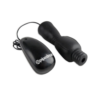 Vibrating Head Teazer - Black Vibrating Masturbator