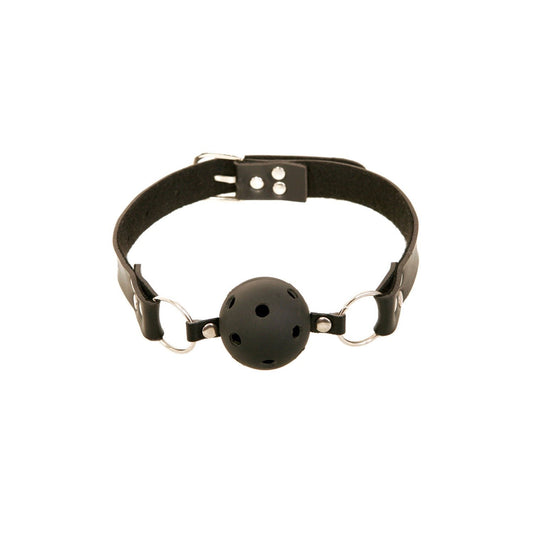 Pipedream Fetish Fantasy Series Breathable Ball Gag - Black Ball Gag