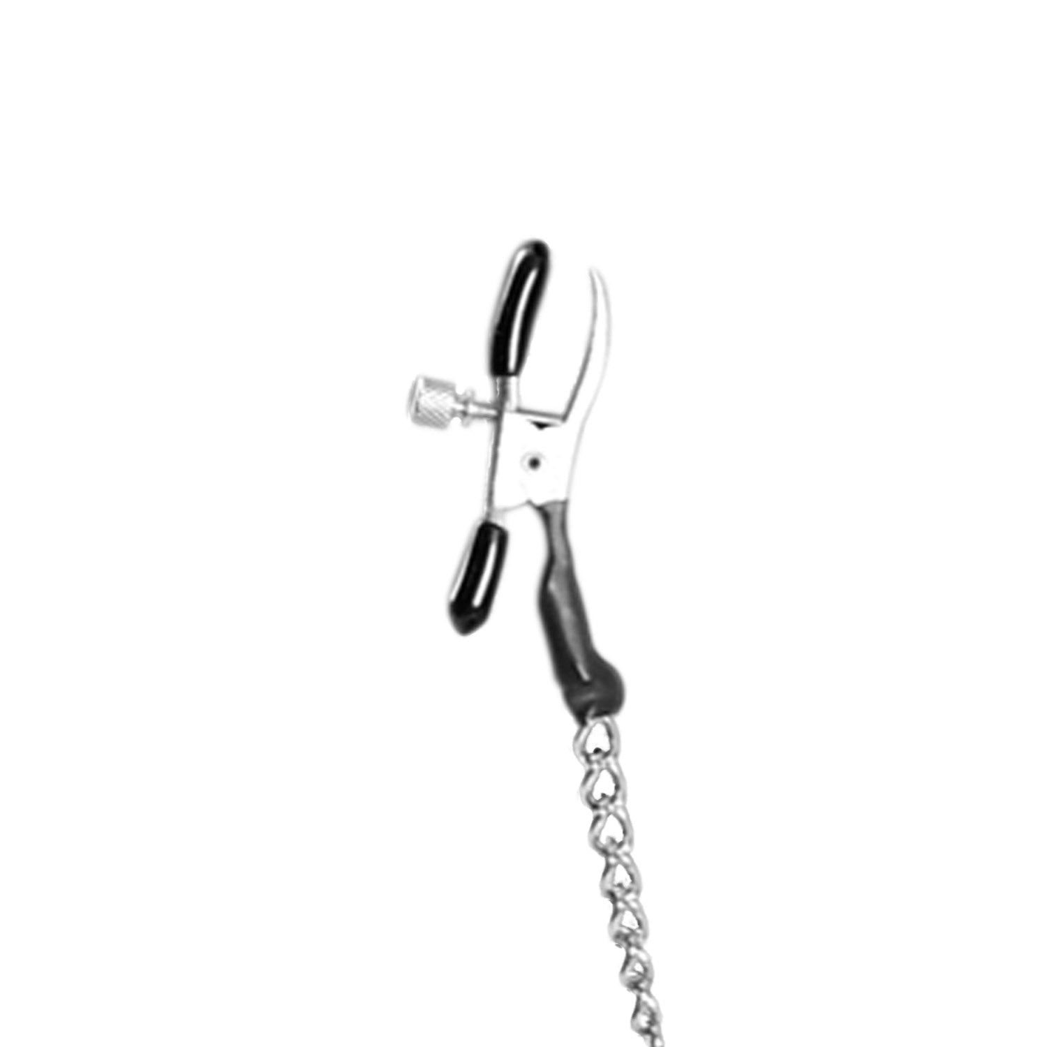 Fetish Fantasy Series Alligator Nipple Clamps - Nipple Clips with Metal Chain by Pipedream