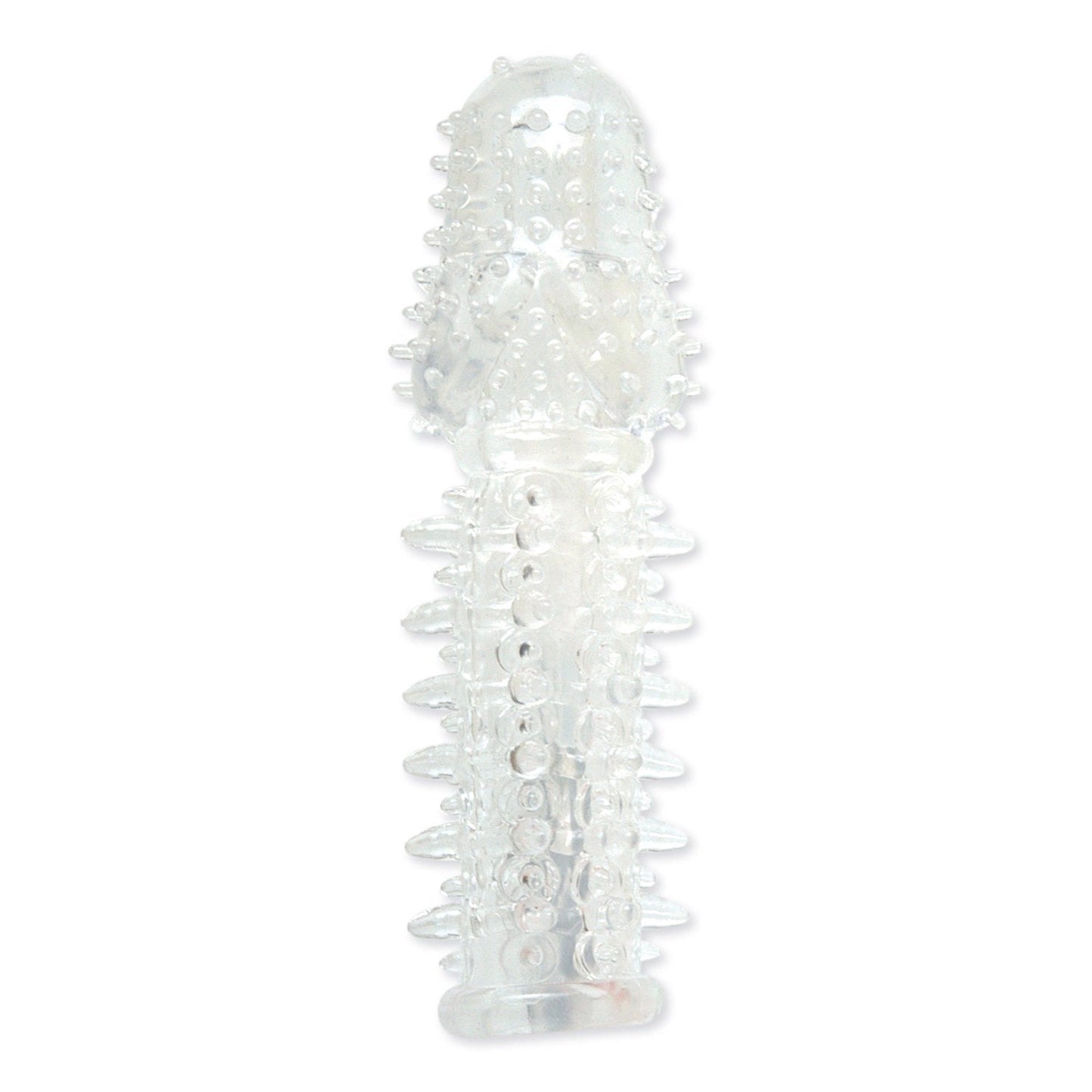 硅胶阴茎延长件 - 透明 14 厘米（5.5 英寸）套筒