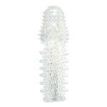 ["Sleeve"]Silicone Penis Extension - Clear 14 cm (5.5") Sleeve