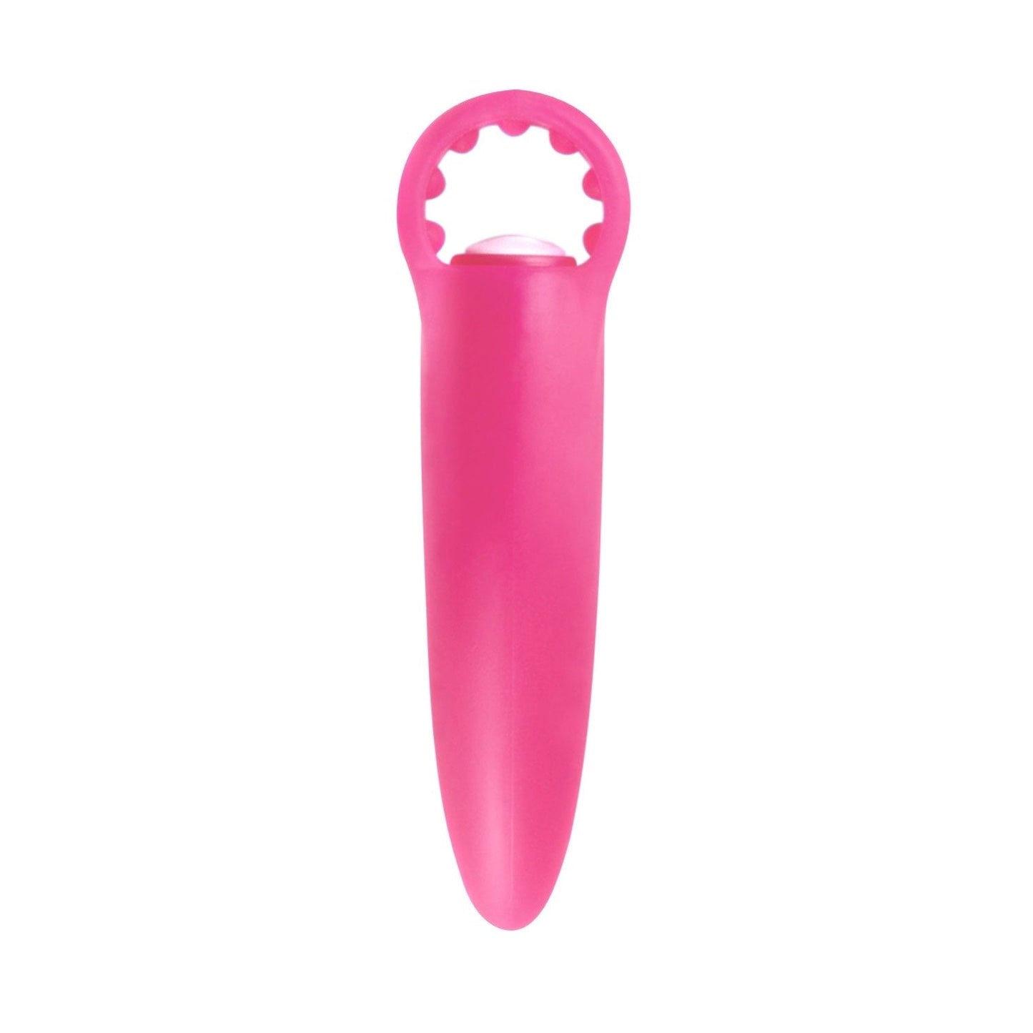 Neon Lil' Finger Vibe - 粉色 8.3 厘米（3.25 英寸）刺激器