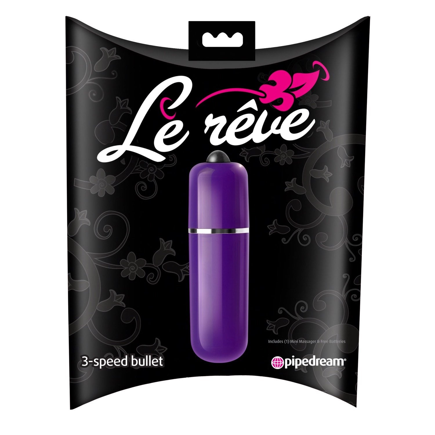Le Reve Bullet - Purple 6.4 cm (2.5&quot;) Bullet by Pipedream