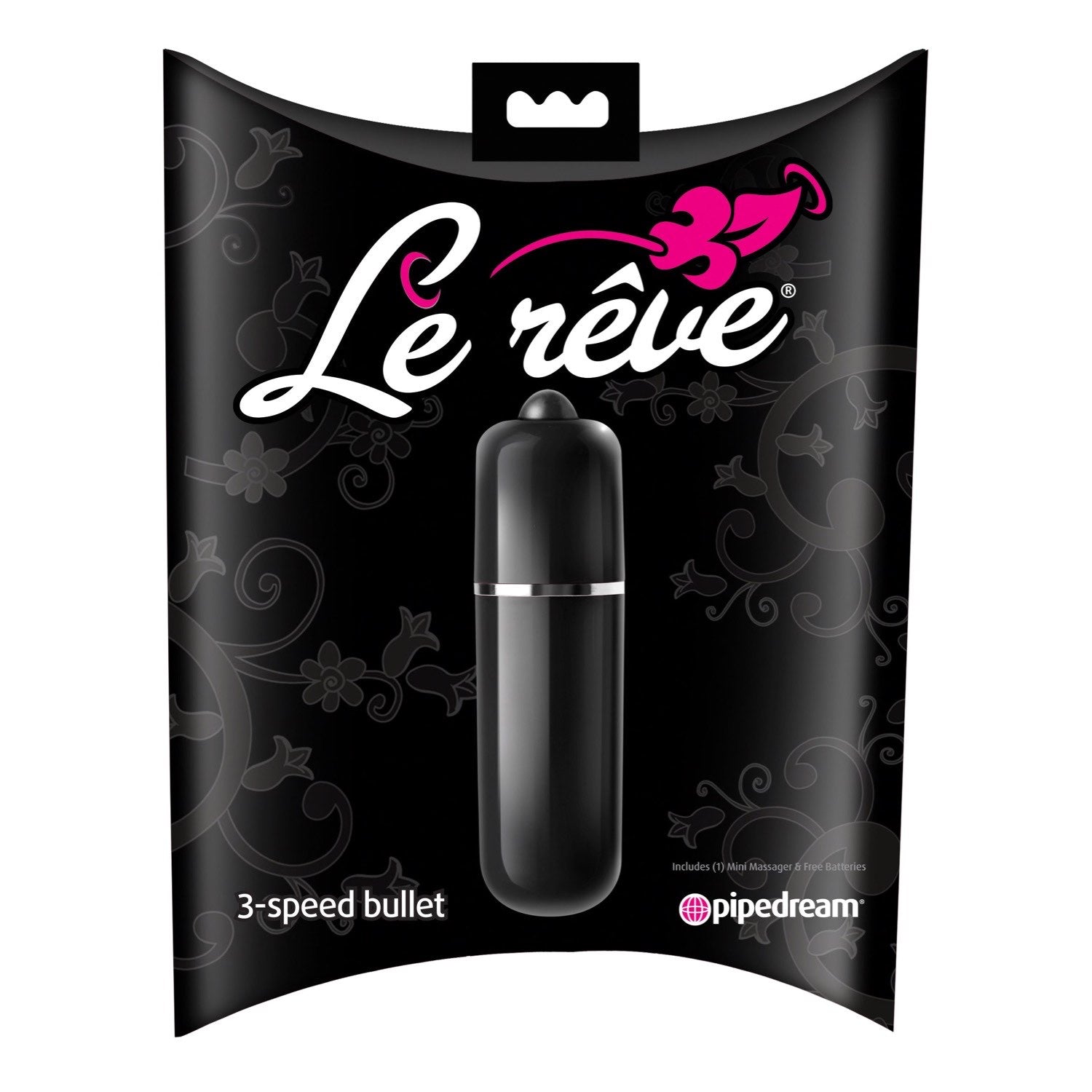 Le Reve Bullet - Black 6.4 cm (2.5&quot;) Bullet by Pipedream