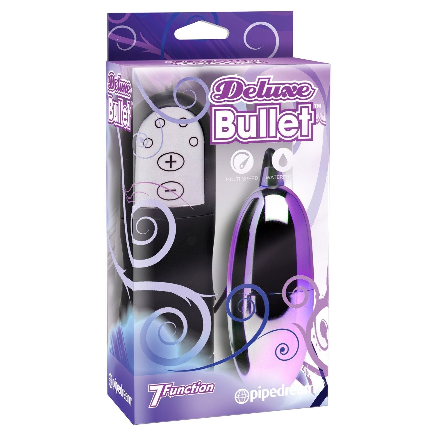  Deluxe Bullet - Metallic Purple Bullet by Pipedream