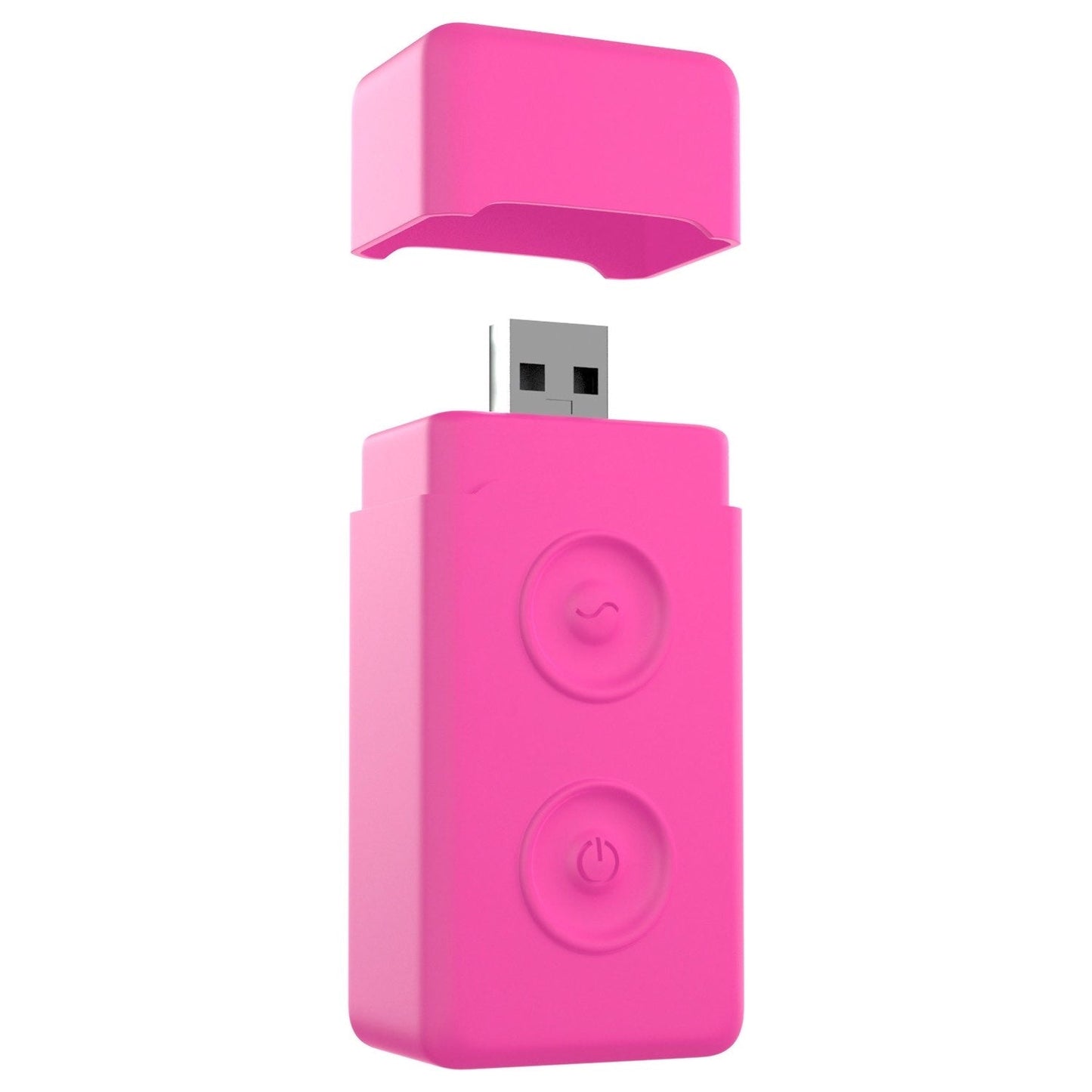 Neon Remote Control Bullet - Pink Wireless Bullet