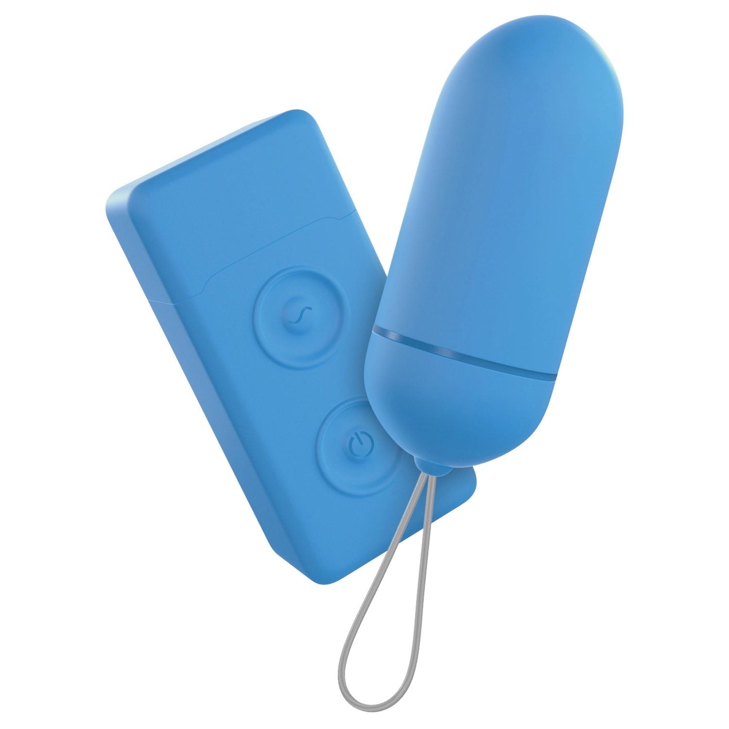 Luv Touch Neon Remote Control Bullet - Blue Wireless Bullet by Pipedream