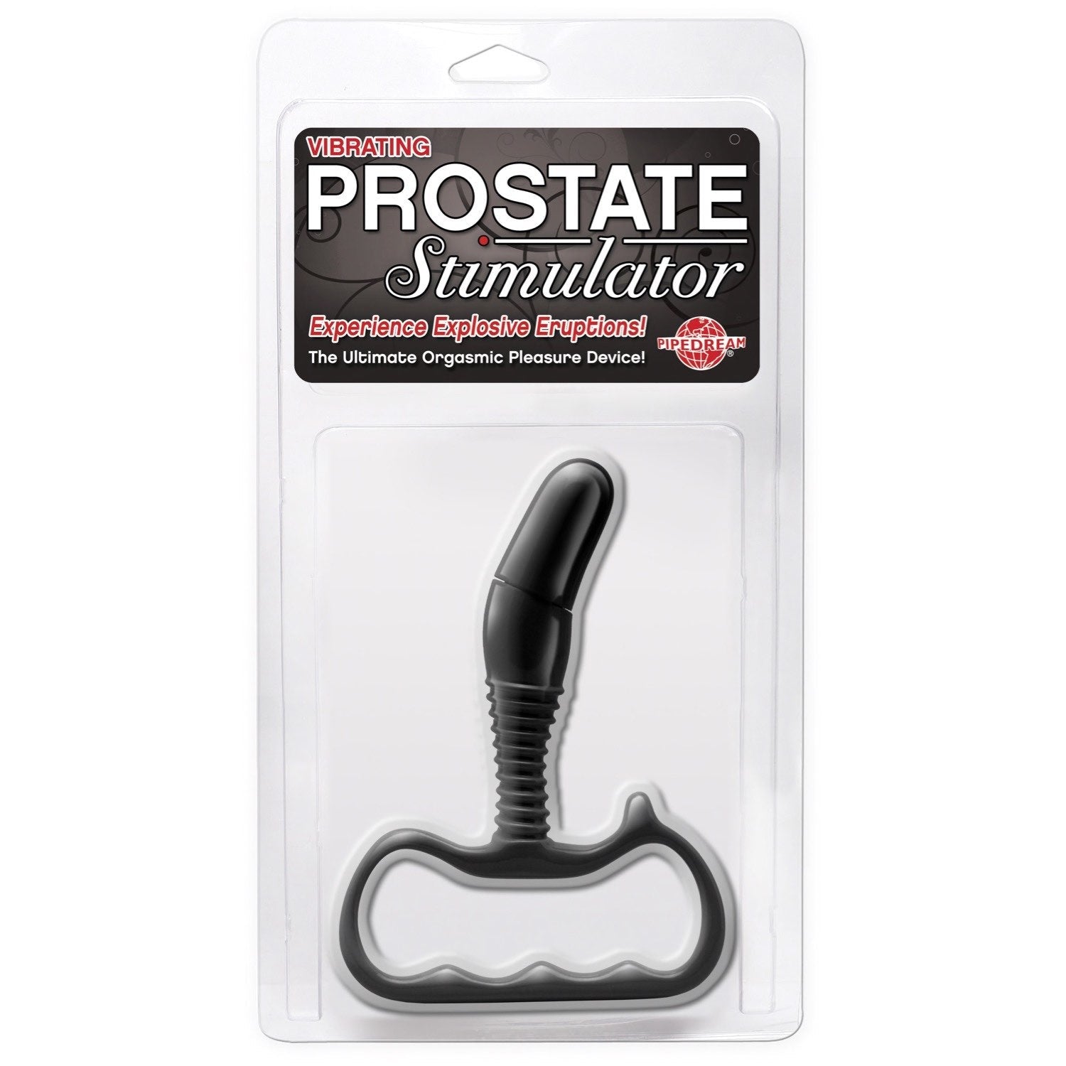  Vibrating Prostate Stimulator - Black Vibrating Prostate Wand by Pipedream