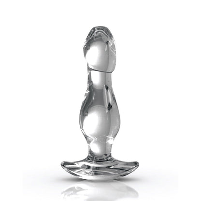 No. 72 - Clear 9.2 cm (3.6") Glass Butt Plug