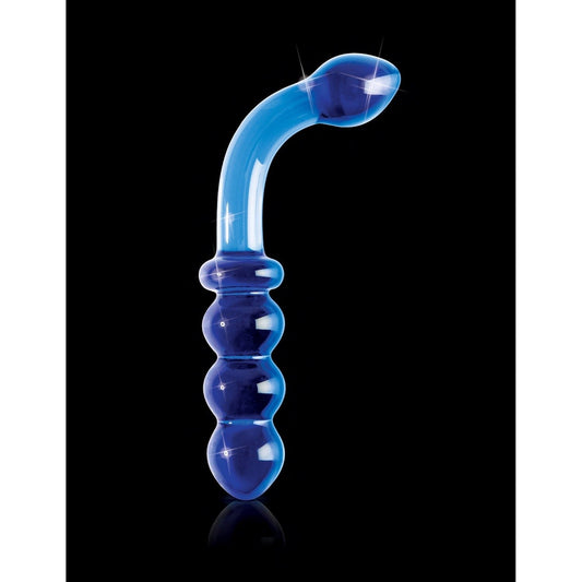 Pipedream Icicles No. 31 - Blue 9.5&quot; Glass Dong