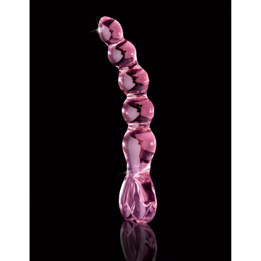 Pipedream Icicles No. 43 - Pink Glass 15 cm (6&quot;) Glass Dong